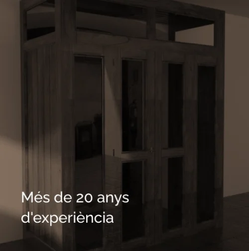 Més de 20 anys d'experiència